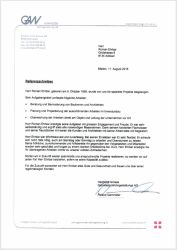 Referenzen Roman Ehrbar Arbeitgeber Gammater Wohngestaltung Uetikon Am See